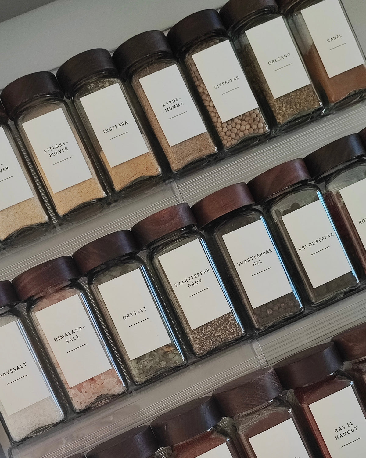 Kryddburkar inkl. Kryddetiketter – bild 2
