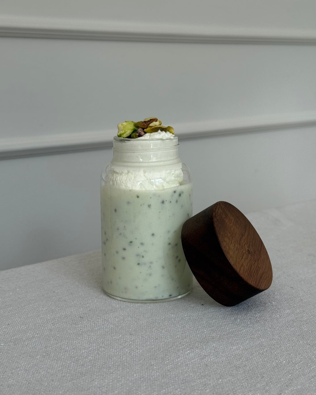 Kryddburk Lina med trälock set om 12