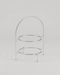 Elegant serveringsställ i krom – bild 2