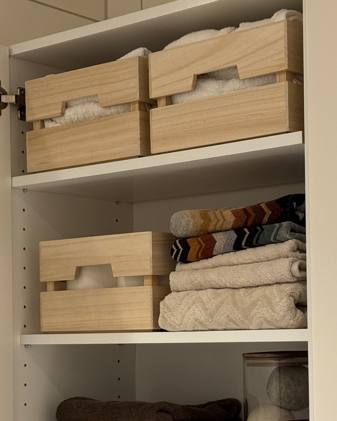 Förvaringslåda i trä 28x14,5cm