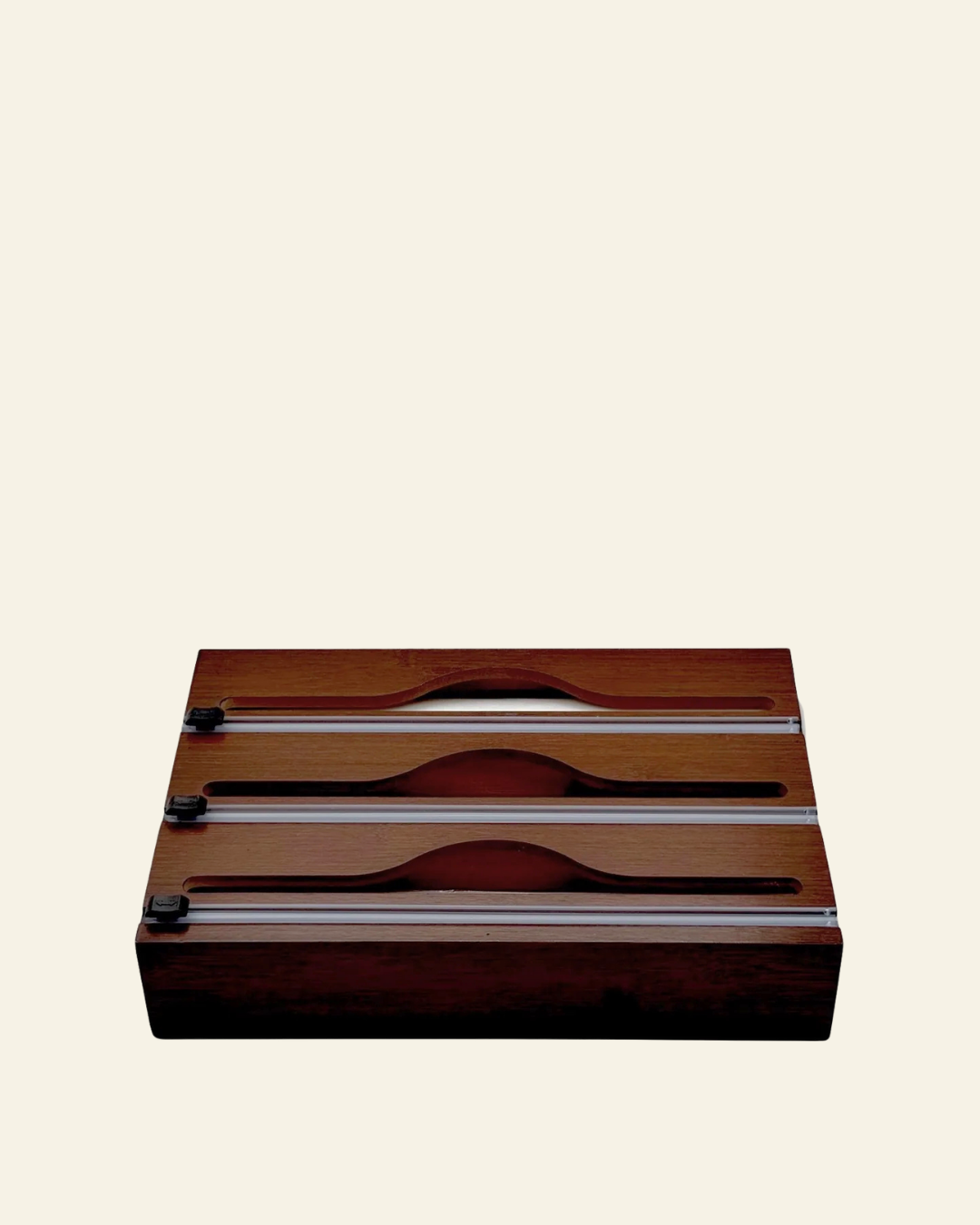 Folie- och plastfoliehållare med skärfunktion