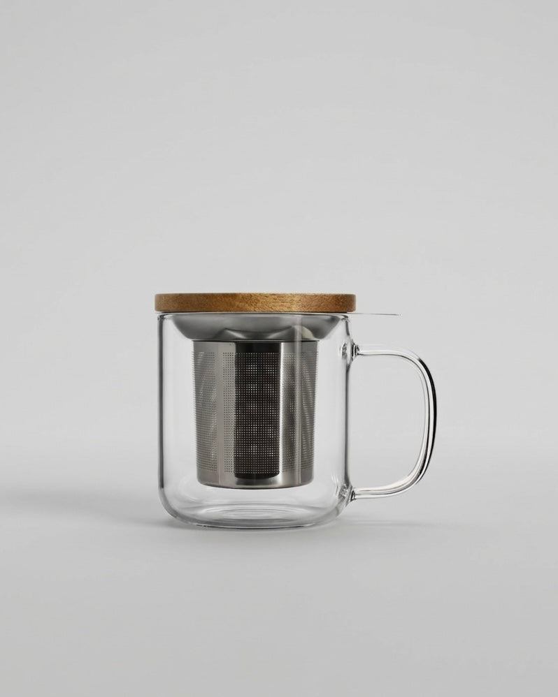 Tekanna med trälock 300 ml