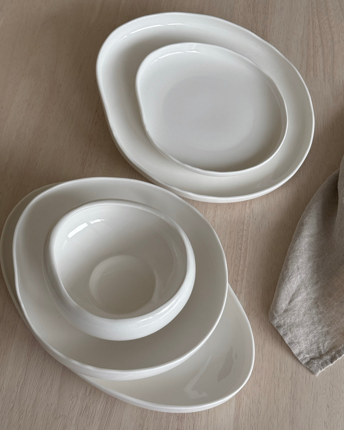 Bricard Barles serveringsset vit 25-delar