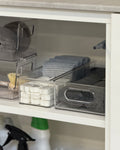 Transparent förvaringslåda Nora stor – bild 4