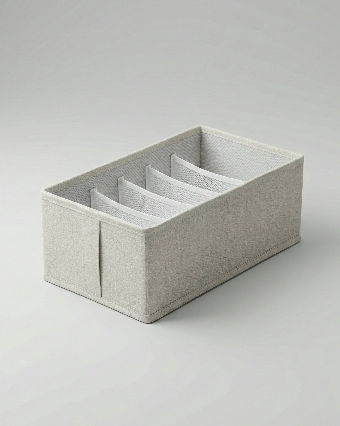 Garderobslåda beige