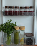 Glasflaska med teinsats – bild 3