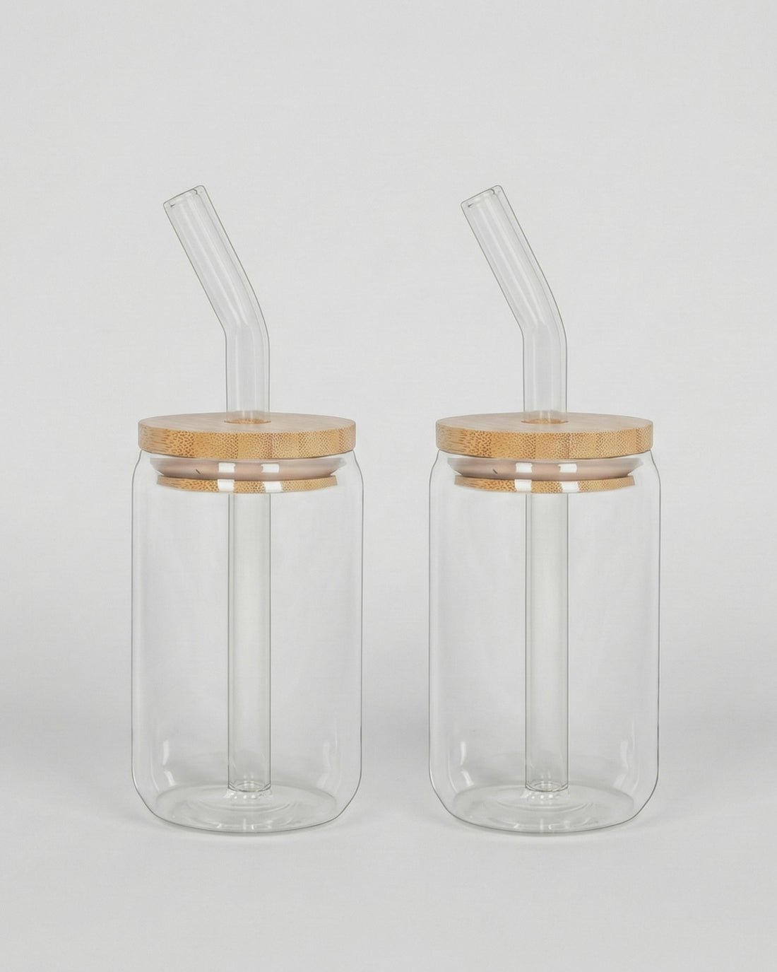 Glasbägare smoothie 2-pack