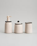 Keramik badrumsmugg beige – bild 3