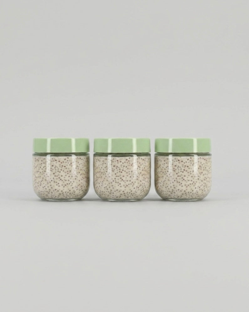 Lufttät förvaringsburk 3-pack