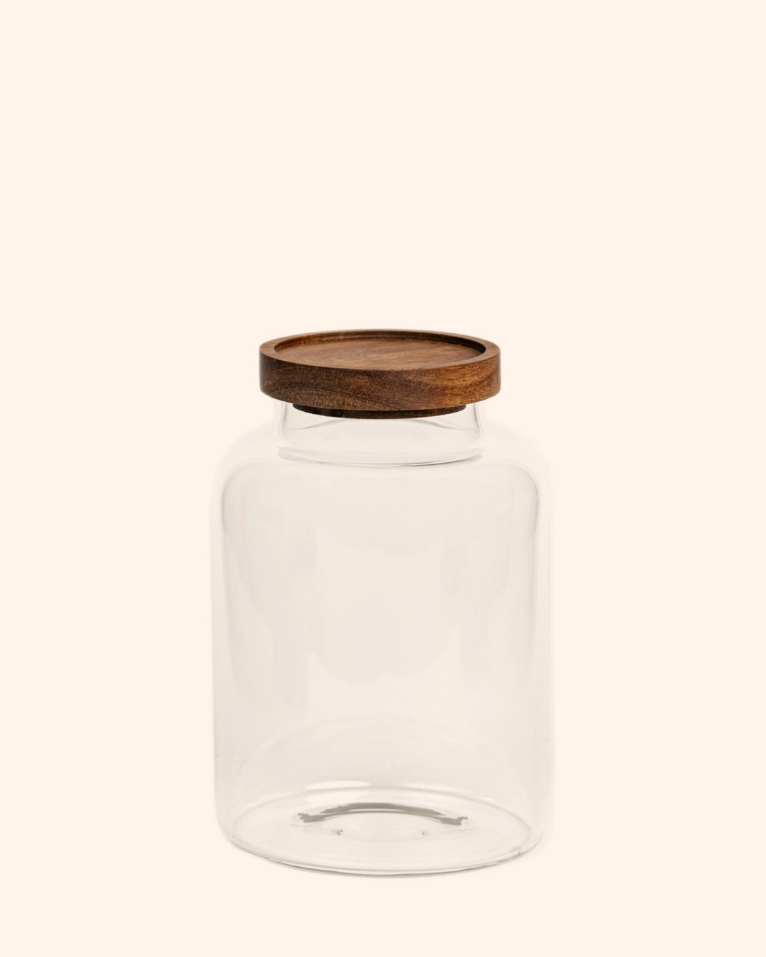 Glasburk med trälock 2 L