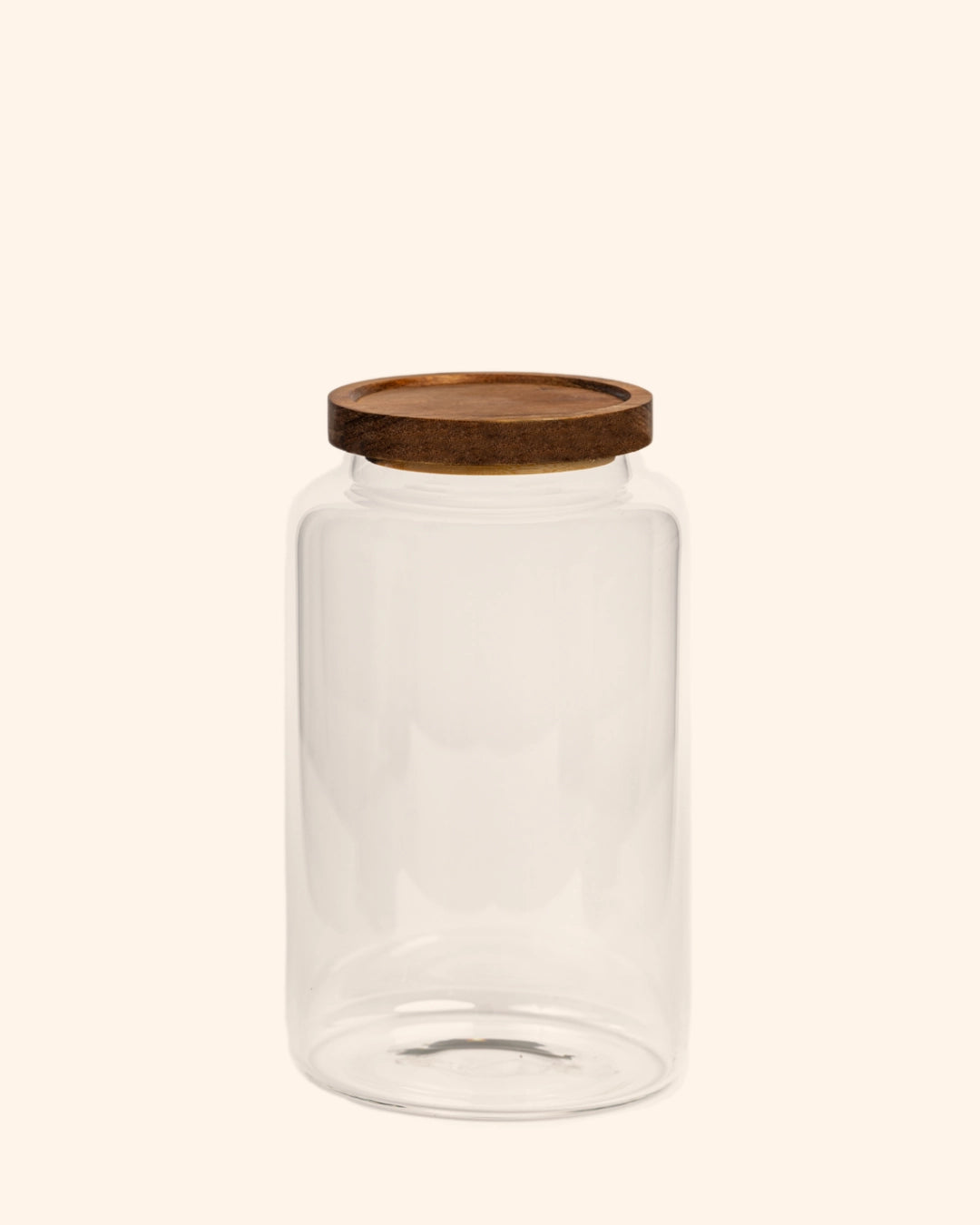 Glasburk med trälock 2.8 L